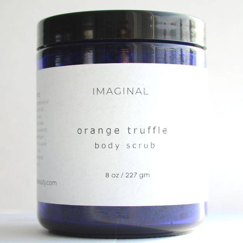 orange truffle body scrub